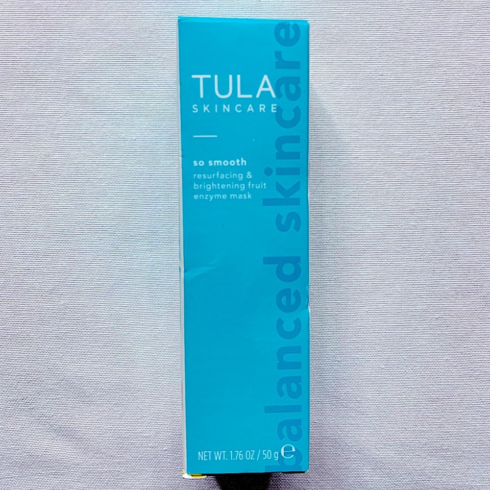Tula Skincare so smooth resurfacing and brightening fruit enzym mask